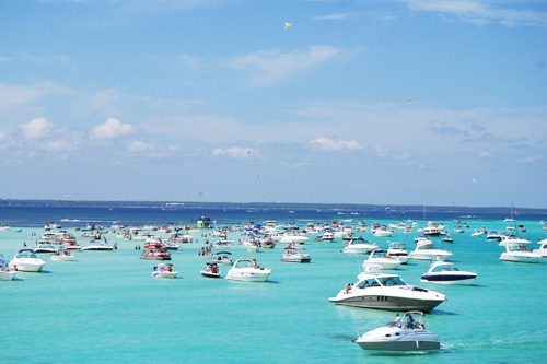 Embark on a Crab Island Adventure Tour, exploring the vibrant waters and sandbars of Crab Island, where fun, relaxation, and beautiful scenery await. Destin, Florida: Fun for kids and families Crab Island Adventure Tour