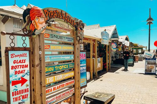 Stroll along the Destin Harbor Boardwalk, where vibrant shops, restaurants, and stunning views of the harbor create a perfect atmosphere for relaxation and fun. Family-friendly activities in Destin, Florida Destin Harbor Boardwalk Florida