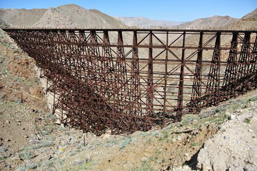 Explore the Goat Canyon Trestle, a stunning historic railroad bridge in California's Anza-Borrego Desert, offering breathtaking views and hiking adventures. Goat Canyon Trestle is the world’s largest wooden railroad trestle