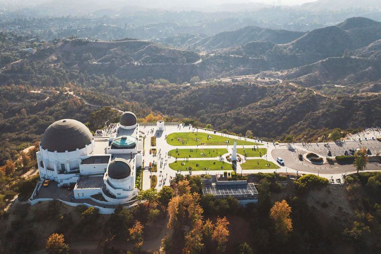 Griffith Observatory, perched on Mount Hollywood, provides breathtaking views of LA and the stars, making it a must-visit for astronomy lovers. Griffith Observatory Located on Mount Hollywood Must-Visit Places in California