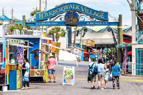 Family-friendly activities in Destin, Florida HarborWalk Village Florida