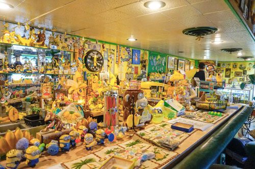 Visit the International Banana Museum in Mecca, California, showcasing a quirky collection of banana-themed memorabilia and fun facts about this beloved fruit. International Banana Museum is a quirky destination that focuses entirely on bananas