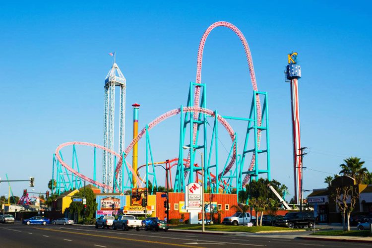 Experience the thrills at Knott's Berry Farm, a classic theme park in California featuring roller coasters, shows, and family-friendly attractions. family fun at Knott’s Berry Farm What to Do in California with Children