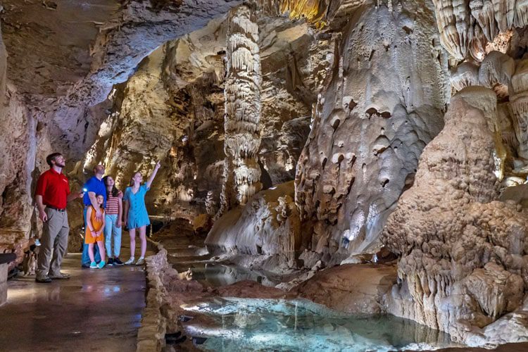 Explore Natural Bridge Caverns in San Antonio, Texas, where stunning underground formations and guided tours unveil the wonders of this geological marvel. Things to do in Texas with kids Natural Bridge Caverns in San Antonio Texas-min