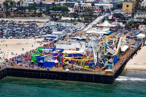 Visit Santa Monica Pier, a classic California landmark featuring an amusement park, restaurants, and stunning ocean views perfect for family fun. Santa Monica Pier is a classic seaside attraction What to See and Do in Southern California