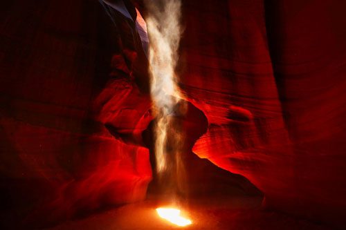 Discover the beauty of Slot Canyon, featuring narrow, winding paths and striking rock formations perfect for adventurous hikes and stunning photos. Slot Canyon in Anza-Borrego Desert State Park